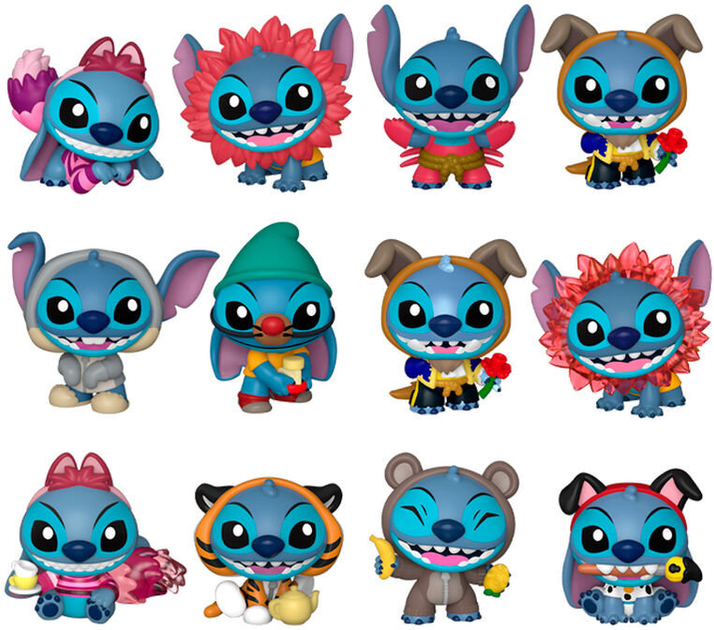Figurka Funko Mystery Mini Disney Stitch w kostiumie 1 szt 76081 (889698760812) - obraz 3