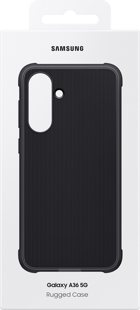 Etui Samsung Rugged do Samsung Galaxy A36 Black (EF-RA366CBEGWW) - obraz 6