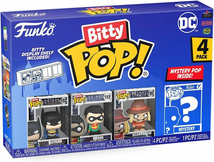 Zestaw figurek Funko Bitty Pop DC S1 12 szt 76339 (889698763394) - obraz 7