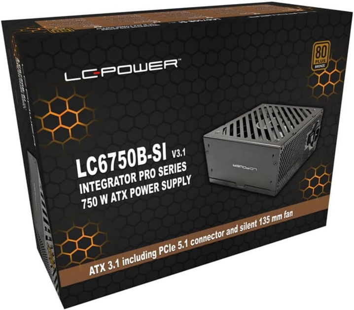 Zasilacz LC-Power LC6550B-SI V3.1 550 W Black (LC-6550B-SI 3.1) - obraz 9