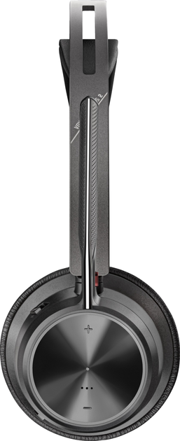 Słuchawki Poly Voyager Focus 2 Stereo USB-C + USB-C/A Adapter + Charging Stand Black (9T9J5AA) - obraz 4