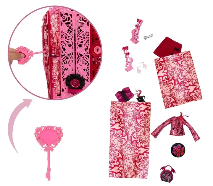 Lalka Mattel Monster High Skulltimate Secrets Garden Mysteries Draculaura HYT72 (0194735255443) - obraz 5