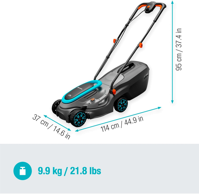 Akumulatorowa kosiarka Gardena PowerMax 32/18V P4A Solo (14632-55)   - obraz 4