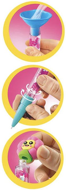 Zestaw kreatywnych długopisów Clementoni IDEA Mini Factory Tropical Pens 3 sztuki (8005125188307) - obraz 4