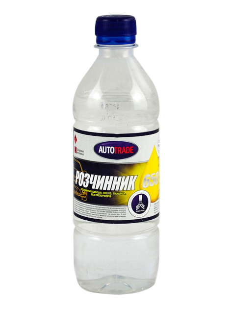 Разбавитель для разжижения продукции "SADOLIN, TIKKURILA, HELIOS" 650 0,5 л (без прекурсоров) - Фото 1 Разбавитель для разжижения продукции "SADOLIN, TIKKURILA, HELIOS" 650 0,5 л (без прекурсоров) - изображение 1