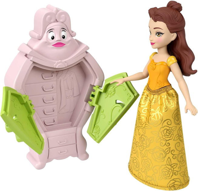 Міні замок Mattel Storytime Stackers Disney Princess Красуня та Чудовисько JDP54 (0194735288588) - зображення 3