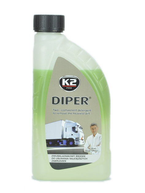 Автошампунь для бесконтактной мойки K2 Diper бутылка 1 кг (M802) - изображение 3