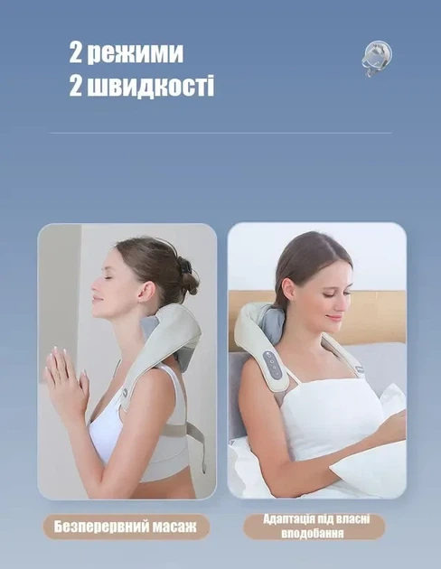 Массажер электрический с подогревом для для спины/шеи/тела Massager NEW - Фото 5 Массажер электрический с подогревом для для спины/шеи/тела Massager NEW - изображение 5
