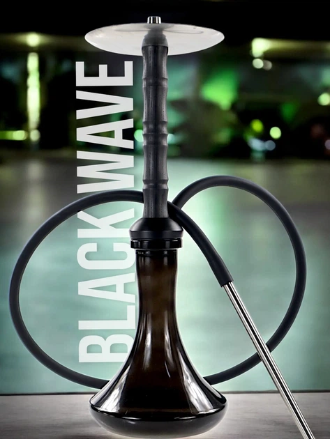 Кальян професійний PALKA Wave The Black з натуральним деревом - Фото 6 Кальян професійний PALKA Wave The Black з натуральним деревом - зображення 6