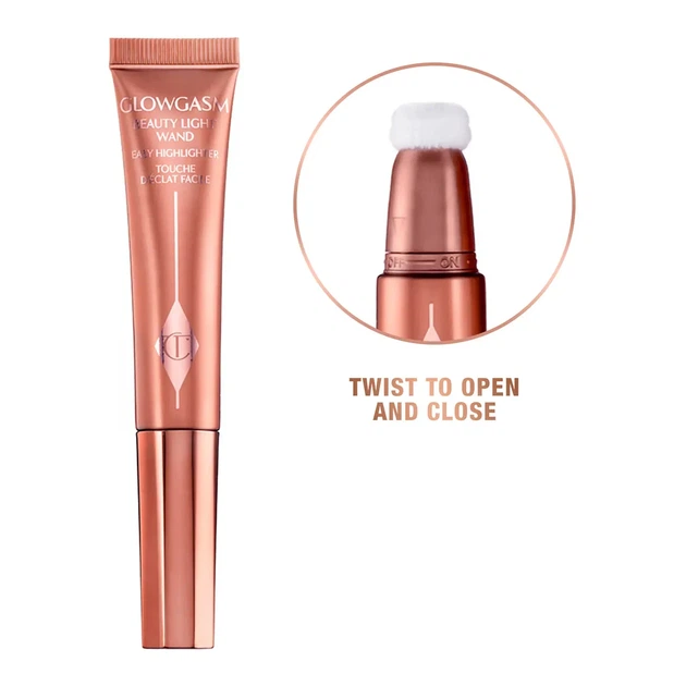 Жидкий хайлайтер-румяна Charlotte Tilbury Beauty Light Wand оттенок Pinkgasm (12ml) - изображение 2