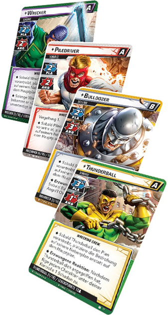 Karty do gry Asmodee Marvel Champions Wrecking Crew (4015566029637) - obraz 3