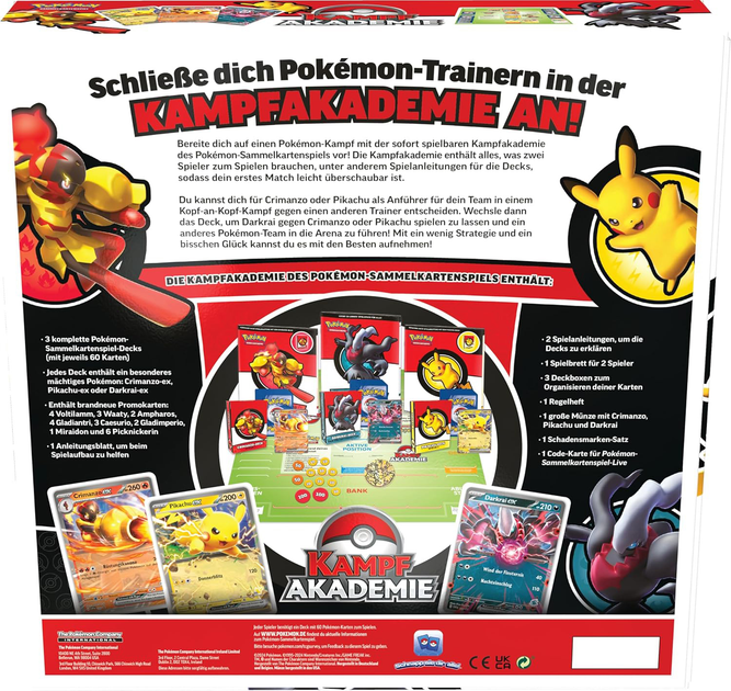 Zestaw kart Amigo Pokemon Trading Card Game Akademia walki (820650457876) - obraz 3