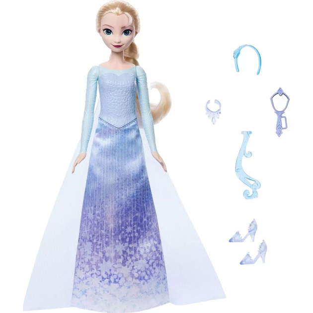 Лялька Mattel Disney Frozen Spin & Reveal Ельза JBG59 (0194735280360) - зображення 3