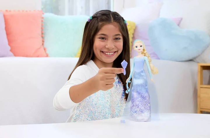 Лялька Mattel Disney Frozen Spin & Reveal Ельза JBG59 (0194735280360) - зображення 9