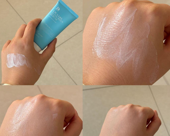 Увлажняющая солнцезащитная крем-сыворотка с центелой Benton CICA Gel Sunscreen Serum SPF50/PA++++ 50ml - изображение 7