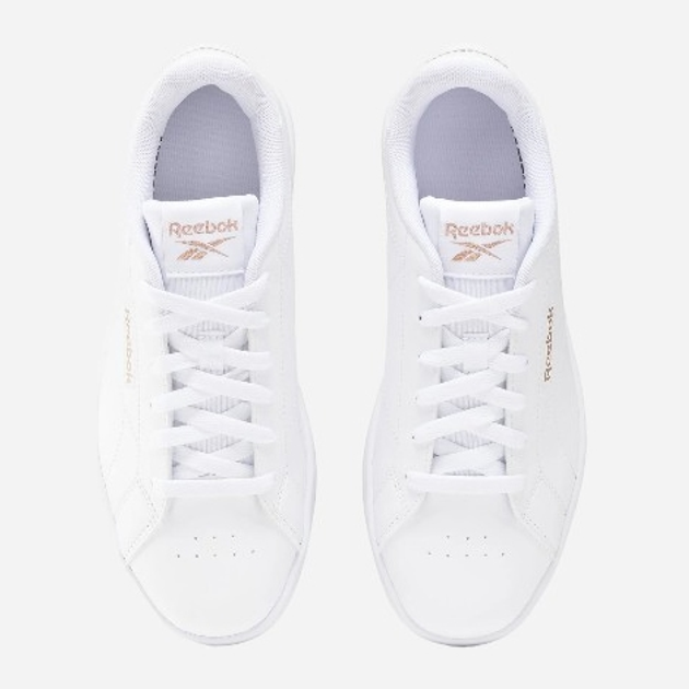Sneakersy damskie Reebok Court Clean 100074383 40.5 (7UK) Białe (1200143039571) - obraz 4