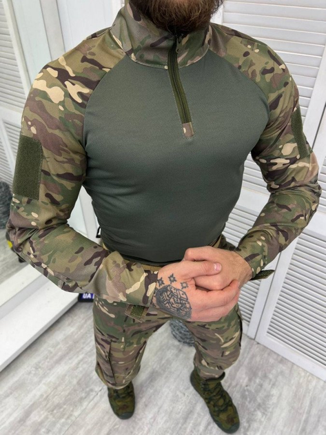 Тактический комплект 3 в 1 - UBACS, китель, штаны Multicam L - изображение 6