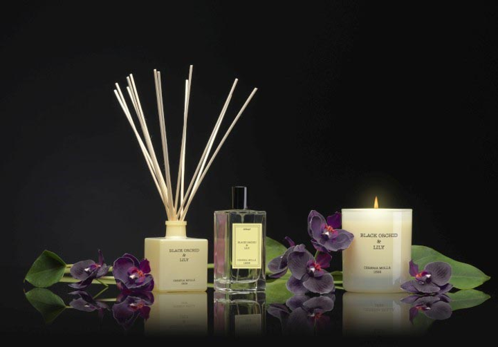 Ароматична свічка Cereria Molla Premium Black Orchid and Lily 230 г (8424405055434) - зображення 4