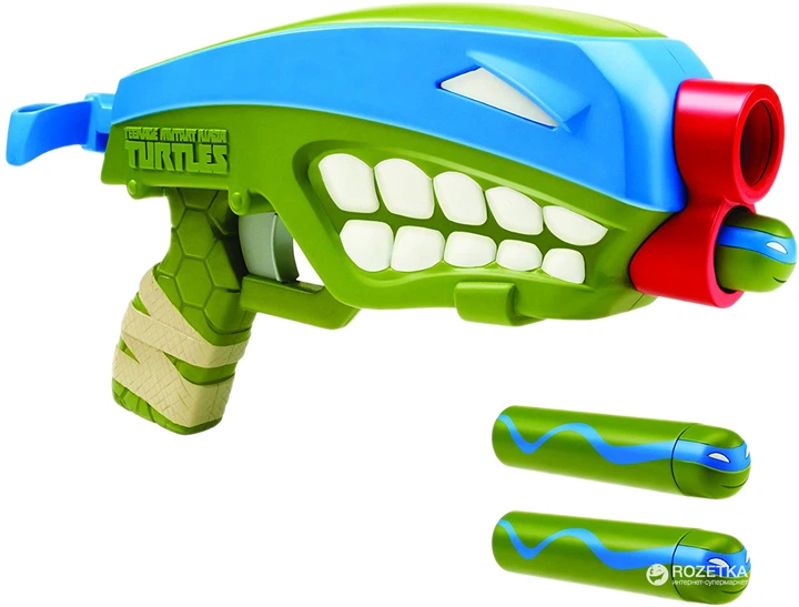 Набор игрушечного оружия TMNT Черепашки-ниндзя бластер Леонардо