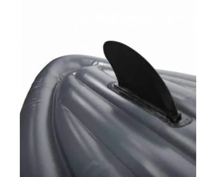 Двухместная надувная лодка-байдарка Challenger K2 Kayak 68306 Intex с веслами и насосом 351 x 76 x 38 см Зеленый - изображение 6