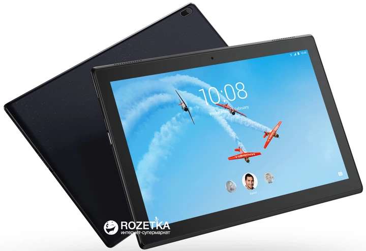 Планшет Lenovo Tab 4 10 LTE 16GB Slate Black (ZA2K0054UA – фото