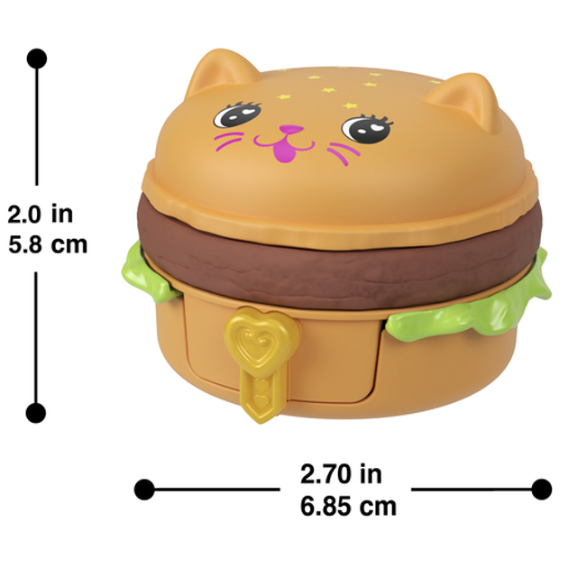 Фігурка сюрприз Mattel Polly Pocket Ланч JCR44 (0194735274956) - зображення 18