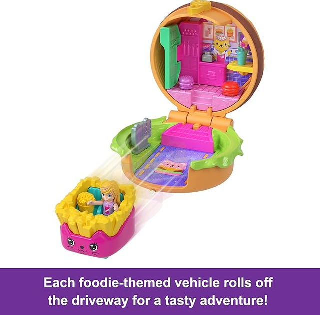 Фігурка сюрприз Mattel Polly Pocket Ланч JCR44 (0194735274956) - зображення 19