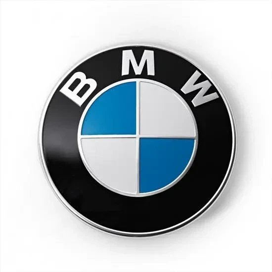 Значок на капот BMW 82мм емблема на капот, багажник бмв Е39 Е46 Е53 Е60 Е70 Е90 Е92 F15 F25 X1 X3 X5 класика - зображення 3