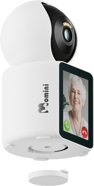 Видеоняня Momini CommuniCare с двусторонней связью Белая (5906601060083) - изображение 6
