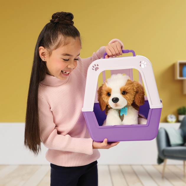 Maskotka interaktywna Little Live Pets Piesek z transporterkiem (5902251500306) - obraz 11