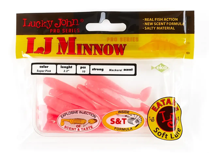 Виброхвост силікон. MINNOW LJ Pro Series 2,2 "/ F05 *10 140142-F05 - Фото 2 Виброхвост силікон. MINNOW LJ Pro Series 2,2 "/ F05 *10 140142-F05 - изображение 2