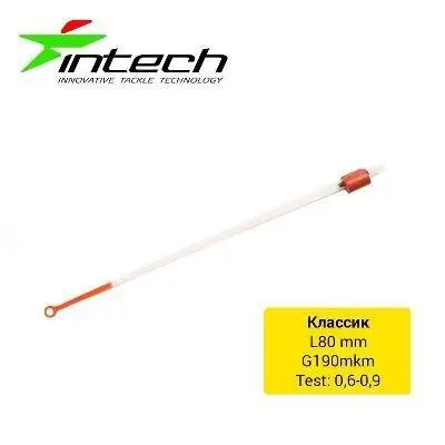 Кивок лавсановий Intech Класик 80 мм (1 шт.) (0.6 — 0.9 г) FS0634605 - Фото 1 Кивок лавсановий Intech Класик 80 мм (1 шт.) (0.6 — 0.9 г) FS0634605 - изображение 1