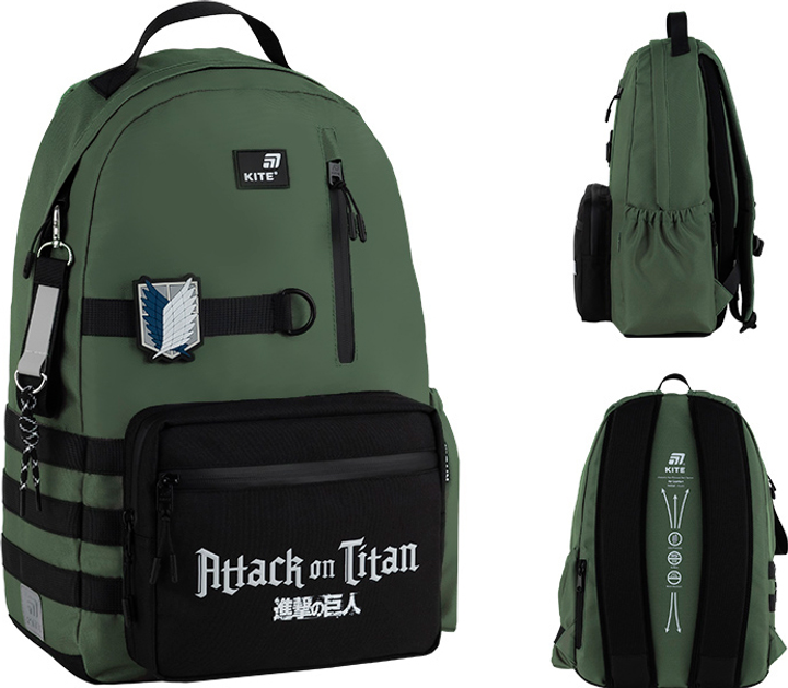 Рюкзак Kite Education teens Attack on Titan Season 44x29.5x15 см 18.5 л (AT25-949L) - зображення 1