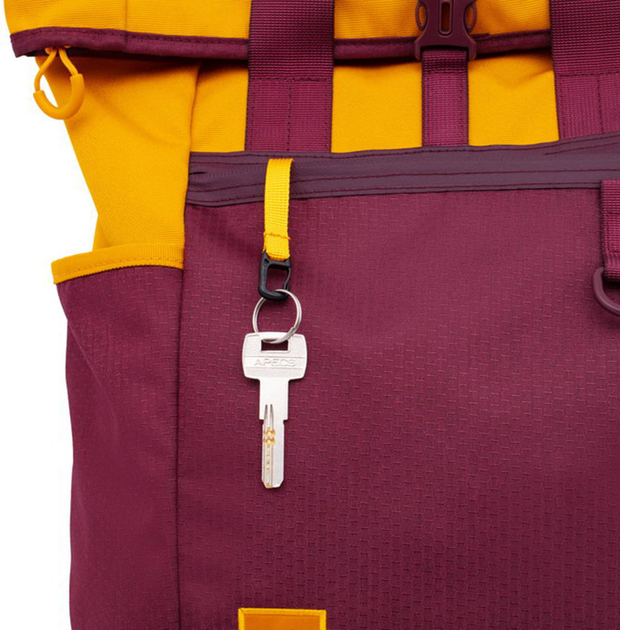 Рюкзак для ноутбука RIVACASE Dijon 5321 15.6" Burgundy Red/Yellow (RC5321_BRG) - зображення 7