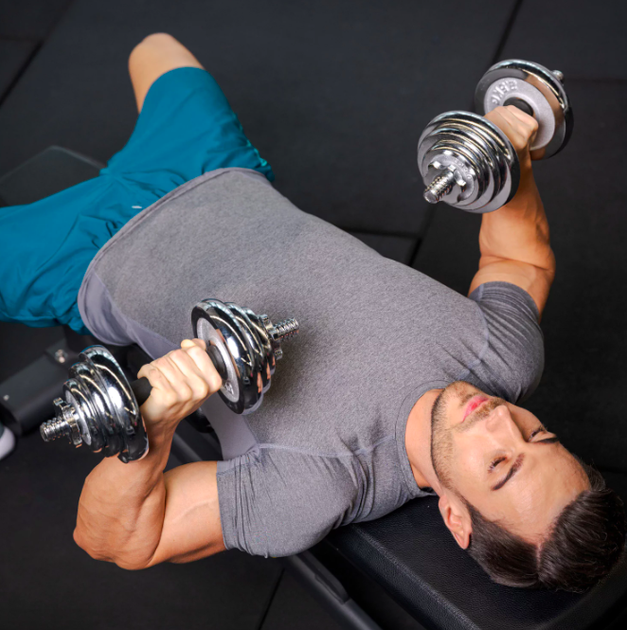 Набор гантели в кейсе Gymtek хромированные 2х10кг - Фото 15 Набор гантели в кейсе Gymtek хромированные 2х10кг - изображение 15