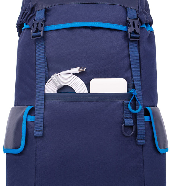 Plecak na laptopa RIVACASE Dijon 5361 17.3" Blue (RC5361_BL) - obraz 8