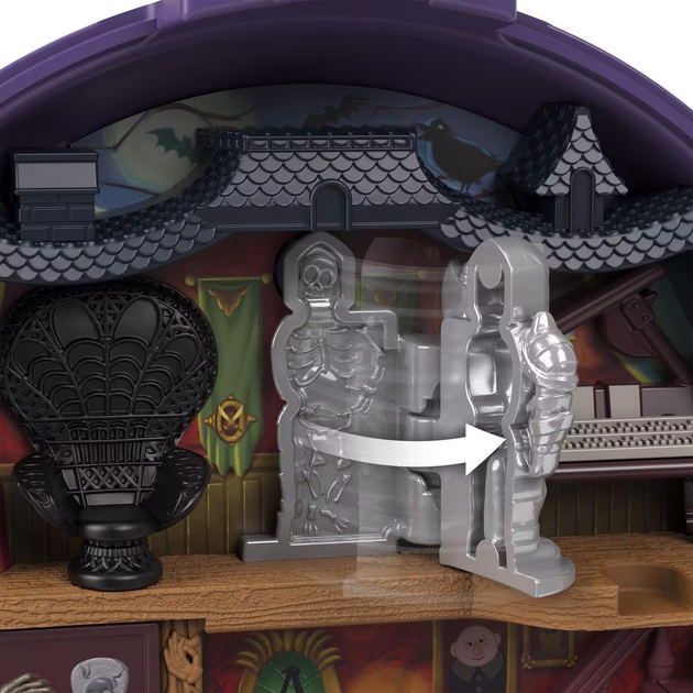 Figurki kolekcjonerskie Mattel Polly Pocket Collector The Addams Family HXW25 (0194735239634) - obraz 9