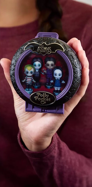Figurki kolekcjonerskie Mattel Polly Pocket Collector The Addams Family HXW25 (0194735239634) - obraz 13