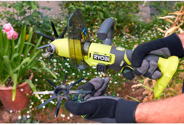 Akumulatorowy kompaktowy kultywator RYOBI ONE+ RY18HCA-0 18V (5133005766)   - obraz 3