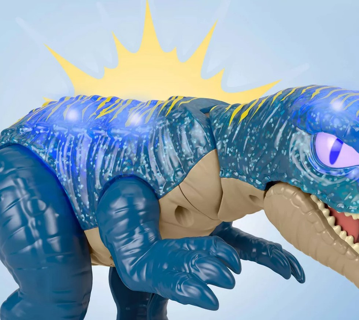 Figurka Mattel Fisher Price Imaginext Jurassic World Growl & Glow Dinosaur Baryonyx JCT48 (0194735275946) - obraz 5