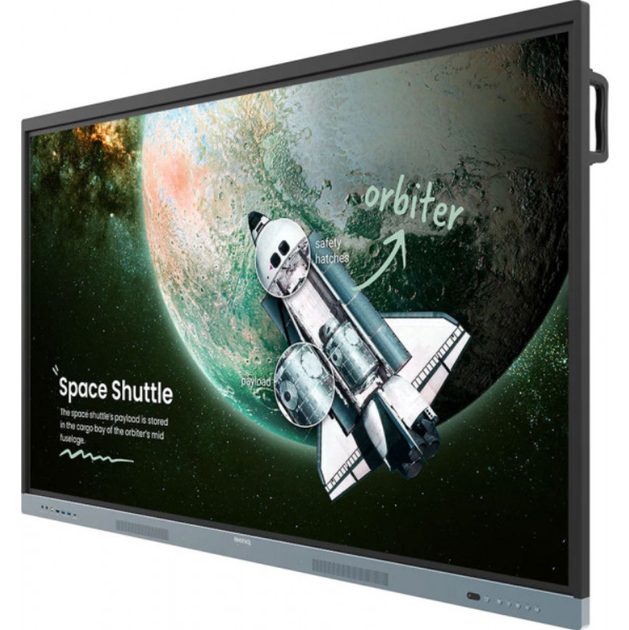 Сенсорная интерактивная панель BenQ RE7504 75" IPS UHD с колонками Black (9H.F9FTK.DE6) - изображение 3