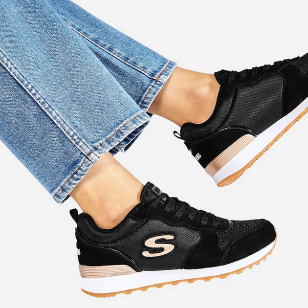 Жіночі кросівки Skechers 111-BLK 35.5 Чорні (889110638736) - зображення 2