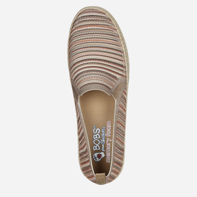 Buty wsuwane damskie Skechers 113980-TPMT 37.5 Szare (196642639774) - obraz 4