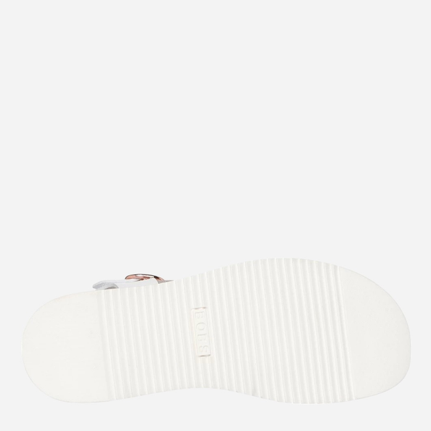 Sandały damskie płaskie Skechers 114709-WHT 36.5 Białe (198376597573) - obraz 5