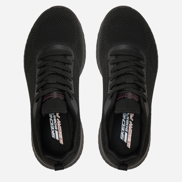 Buty sportowe damskie z siatki do kostki Skechers 117209-BBK 36 (6US) 23 cm Czarne (195969369753) - obraz 4