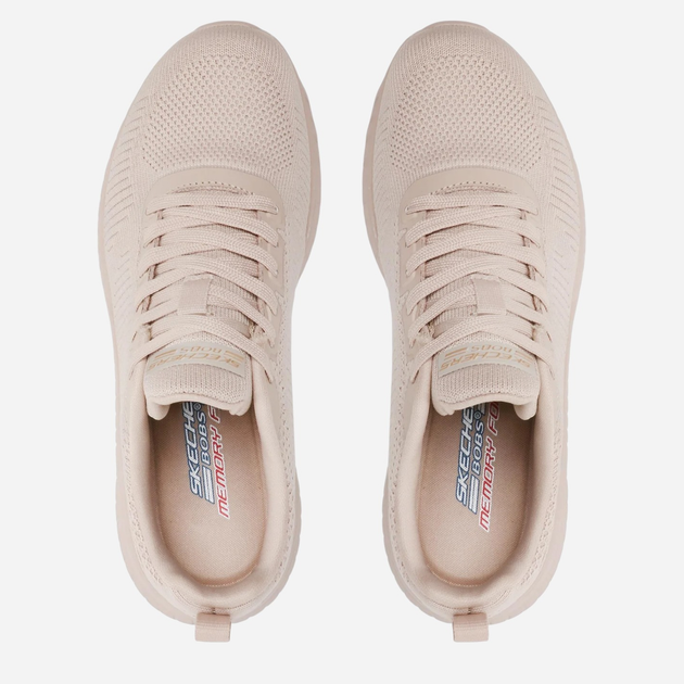Buty sportowe damskie Skechers 117209-NUDE 41 Beżowe (196311448072) - obraz 4