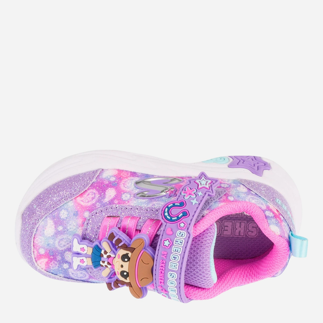 Buty sportowe chłopięce Skechers 302214N-LVMT 23 Fioletowe (198376578435) - obraz 4