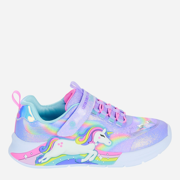 Buty sportowe chłopięce Skechers 302298L-LVMT 35.5 Fioletowe (197976236424) - obraz 1