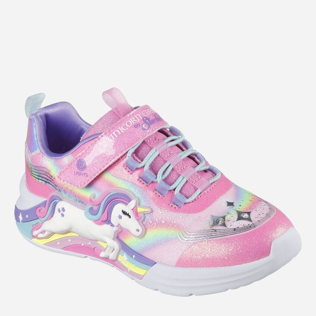 Buty sportowe chłopięce Skechers 302298L-PKMT 33.5 Różowe (198376551070) - obraz 2