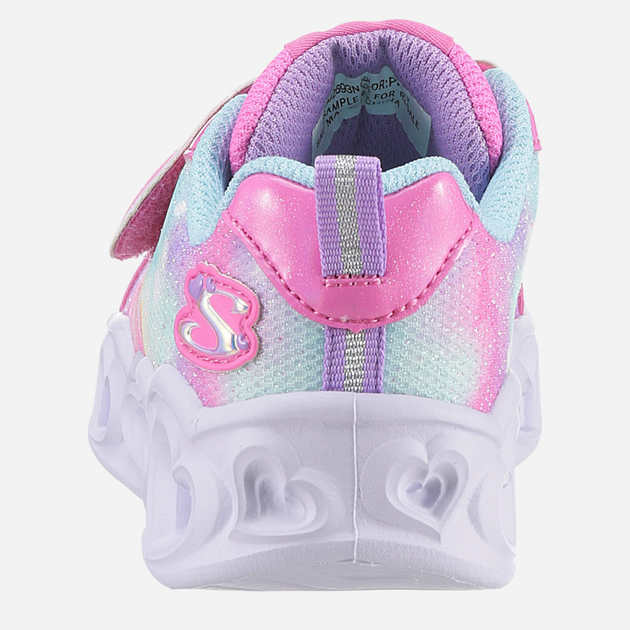Buty sportowe chłopięce Skechers 302693N-PKTQ 21 Różowe (197627289939) - obraz 5